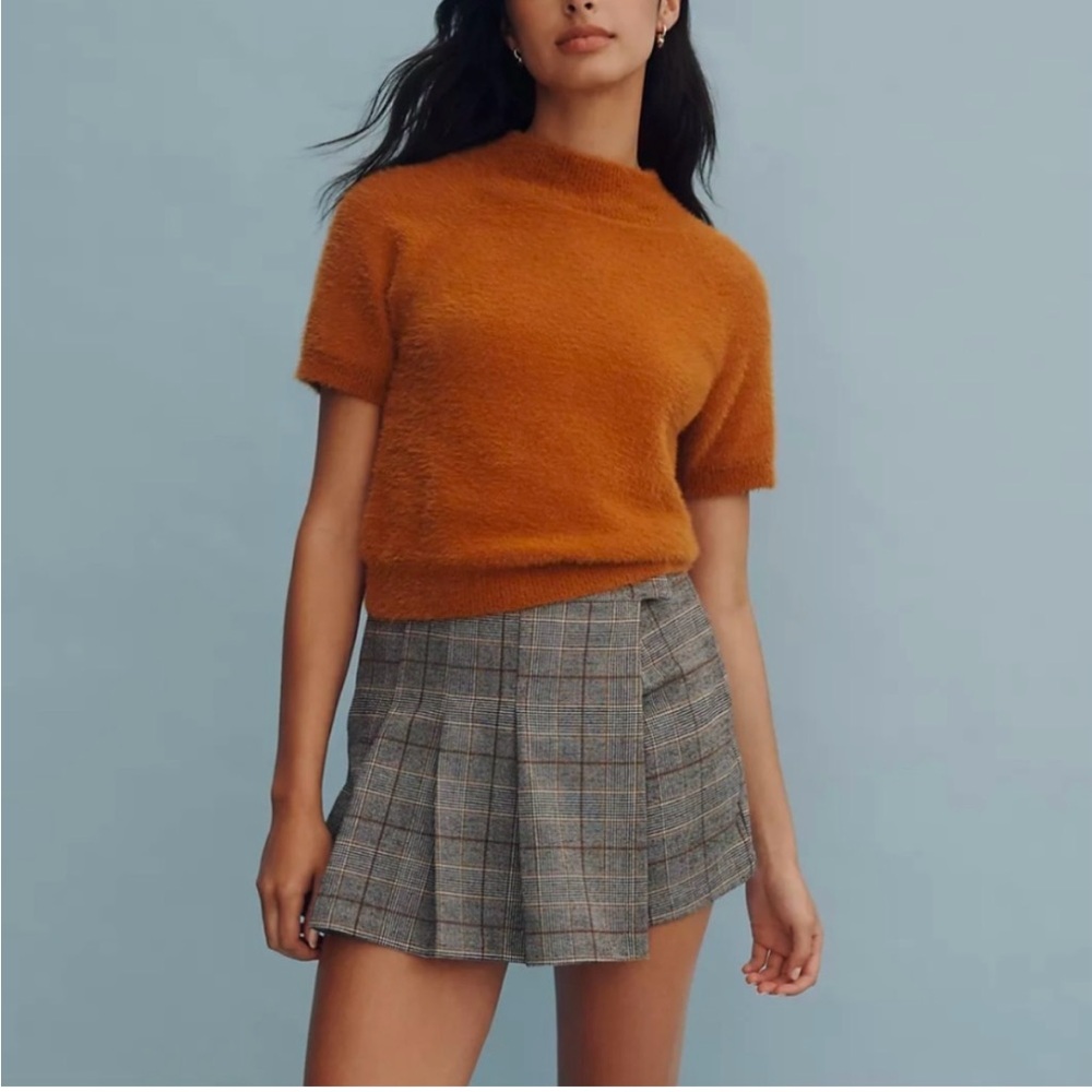 Pilcro Warm Orange Sweater